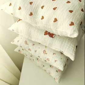 تصویر بالش نوزاد موسلین 