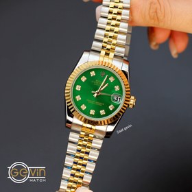 تصویر ساعت مچی رولکس دیت جاست فلزی زنانه ROLEX DATEJUST