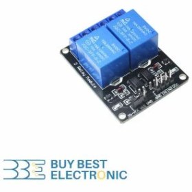 تصویر ماژول رله RELAY MODULE 5V 2CHANNEL 