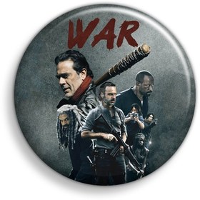 تصویر پیکسل ابیگل طرح واکینگ دد نیگان ریک دریل مدل Walking Dead کد 001 