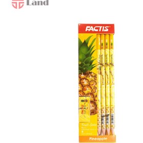 تصویر مداد مشکی طرح میوه فکتیس Factis Pencil 