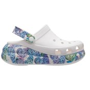 تصویر کراکس زنانه مدل کراش سفید پروانه ای ( Crush White Butterfly) 