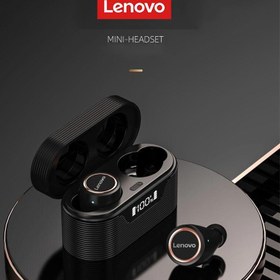 تصویر ایرپاد بی سیم لنوو مدل LP12 ا LENOVO LP12 wireless AirPods LENOVO LP12 wireless AirPods