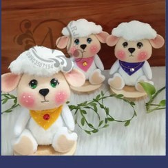 تصویر عروسک ببعی نمدی 