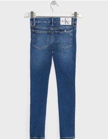 تصویر جین اسلیم فیت جوانان برند calvin klein jeans Youth Skinny Fit Jeans