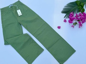 تصویر شلوارکتان سبز رنگ Pants