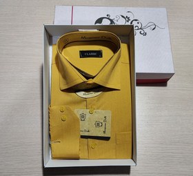 تصویر پیراهن مردانه ساده در 8 رنگ سایز L و XL 