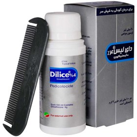 تصویر لوسیون ضد شپش دای لیسDILICE 4% DIMETHICONE 