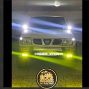 تصویر پروژکتور 120 وات combo زرد جفتی(قابل نصب برای سپر فابریک نیسان پیکاپ) led driving light 120w combo