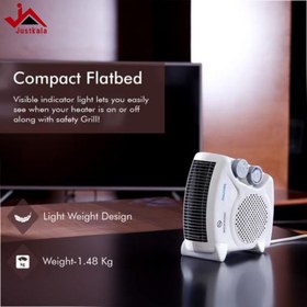 تصویر بخاری برقی فن دار جیپاس مدل GFH9520 