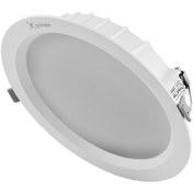 تصویر چراغ سقفی ال ای دی توکار ۲۶ وات گلنور مدل مایا 