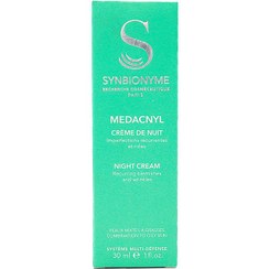 تصویر کرم شب مداکنیل سین بیونیم 30 میلی لیتر synbionyme medacnyl night cream