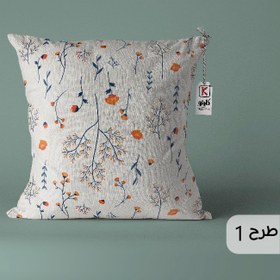 تصویر کوسن کد K366 گلدار