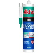 تصویر چسب سیلیکون آکفیکس 100E ا Akfix Silicone Sealant Akfix Silicone Sealant