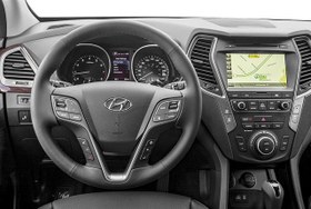 تصویر هیوندای سانتافه 4 سیلندر دو دیفرانسیل سفید صفر کیلومتر ا Hyundai Santafeix45 2400Cc Hyundai Santafeix45 2400Cc