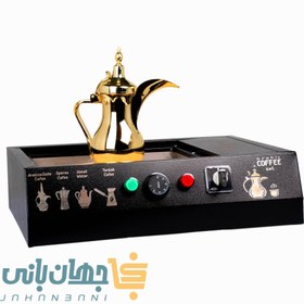 تصویر قهوه ساز شنی ساحارا مدل 40×60 مشکی (مستطیلی) 