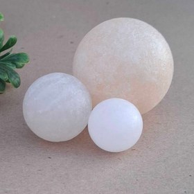 تصویر گوی ماساژ نمک Salt massage ball