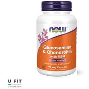 تصویر گلوکوزامین کندرویتین و ام اس ام ناو فودز Glucosamine & Chondroitin with MSM Now Foods 