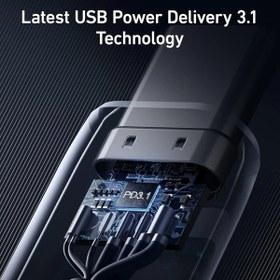 تصویر کابل نسل هفتم انکر دو سر تایپ سی 180 سانتی Anker 765 USB-C to USB-C Cable 140W مدل A8866 