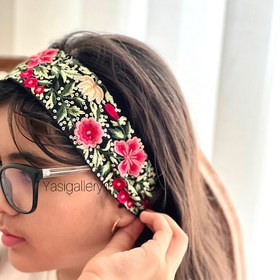 تصویر هدبند سوزندوزی یلدا 