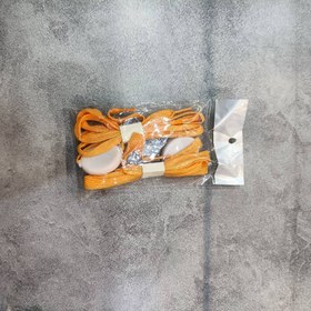 تصویر بند کفش چراغ دار رنگ نارنجی 