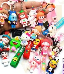 تصویر جاکلیدی فانتزی سیلیکونی ایرانی جنس پلاستیک معمولی 