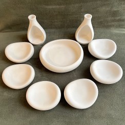 تصویر ست پیاله هفت سین 9 تکه 