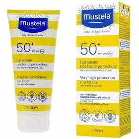 تصویر ضد آفتاب موستلا 100 میل مخصوص نوزادان و کودکان (اصل فرانسه) | Mustela 
