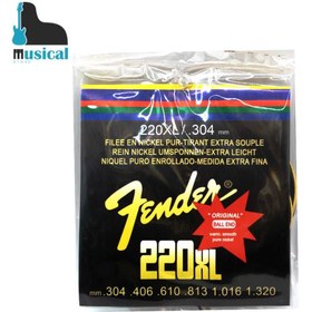 تصویر سیم گیتار کلاسیک فندر مشکی 