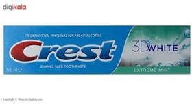 تصویر خمیر دندان 3دی وایت نعنایی 50 میلی لیتر کرست ا crest 3d white extreme mint toothpaste crest 3d white extreme mint toothpaste