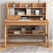 تصویر میز تحریر کتابخانه دار کوچک مدل ایکیا 