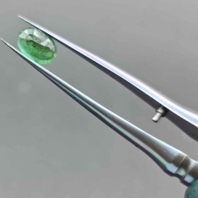 تصویر زمرد بیضی کد 37268 