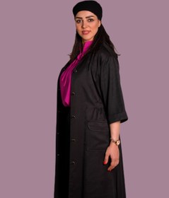 تصویر مانتو دسته گل کد ۳۳۵ 