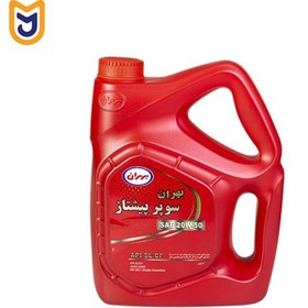 تصویر روغن موتور خودرو بهران BEHRAN مدل سوپر پیشتاز SAE 20W50 ( چهار لیتری) 