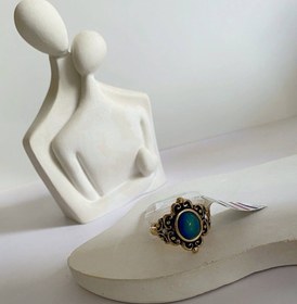 تصویر انگشتر سنگ سودالیت 