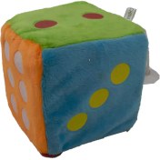 تصویر تاس آویزدار پارچه ای 