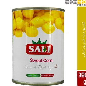 تصویر کنسرو ذرت شیرین سالی 