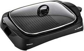 تصویر Kenwood Electric Health Grill HG230 با درب شیشه ای Kenwood Electric Health Grill HG230 With Glass Lid