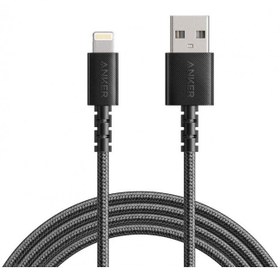 تصویر کابل تبدیل USB به لایتنینگ انکر مدل A8012 طول 0.9 متر ا Anker A8012 USB To Lightning Cable 90cm Anker A8012 USB To Lightning Cable 90cm