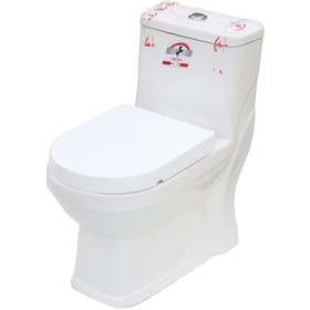 تصویر توالت فرنگی مدل رویال سفید 
