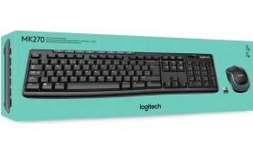 تصویر کیبورد و ماوس بی‌سیم لاجیتک مدل MK270 Logitech MK270 Wireless Keyboard and Mouse