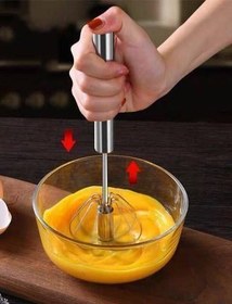 تصویر همزن چرخشی استیل کد 241 