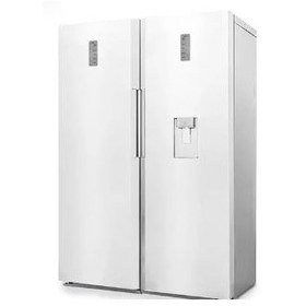 تصویر یخچال فریزر دوقلو دوو 40 فوت مدل SFI22-SRI22MW Daewoo twin series 40 ft twin Refrigerator freezer Model SFI22-SRI22MW