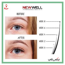 تصویر سرم گیاهی تقویت مژه و ابرو نیوول مدل Bio herbal Herbal eyelash and eyebrow strengthening serum Newell Bio herbal model