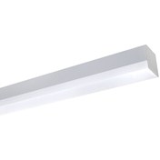 تصویر چراغ LED روکار/ آویز خطی سفید 37 وات یخی لومینا مازی نور LUMINA Surface Mount/Suspended LED Linear Luminaire, 115cm Length, LED2, 3800 Lumen, 37w, 4000K, White, Mazinoor