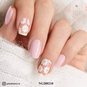 تصویر استیکر کاشت ناخن_کد NG200210 gel nail sticker_NG200210