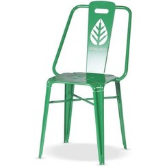 تصویر صندلی فلزی طرح برگ مدل نوید کد 121 از نهال سان 
