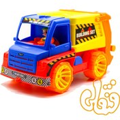 تصویر کامیون حمل زباله بازیافت 