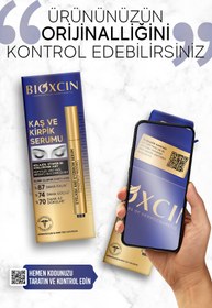 تصویر سرم تقویت مژه و ابروی بیوکسین BIOXCIN با هیالورونیک اسید وکلاژن مدل CLINICALLY PROVEN (3میل) BIOXCIN eyelash and eyebrow strengthening serum with hyaluronic acid and collagen model CLINICALLY PROVEN (3ml)