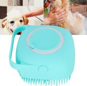 تصویر لیف حمام سیلیکونی مخزن دار سگ و گربه ا Silicone Massage Bath Brush Silicone Massage Bath Brush